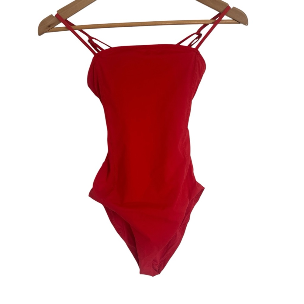 Vuori Dune Red One-Piece Swimsuit